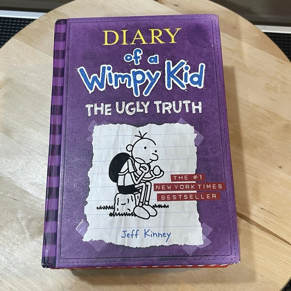 Diary of a Wimpy Kid 6 Book Lot by Jeff Kinney Mixed Hardcovers Hot Mess